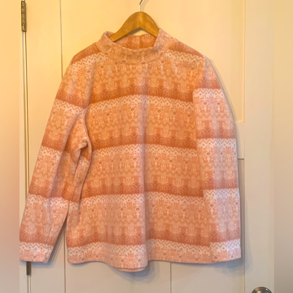 Croft & Barrow Pullover Fleece Shirt